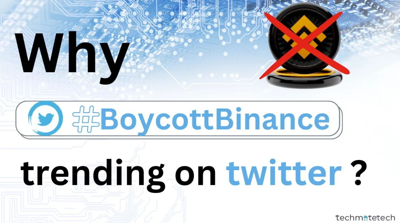 Why is #BOYCOTTBINANCE TRENDING ON TWITTER?